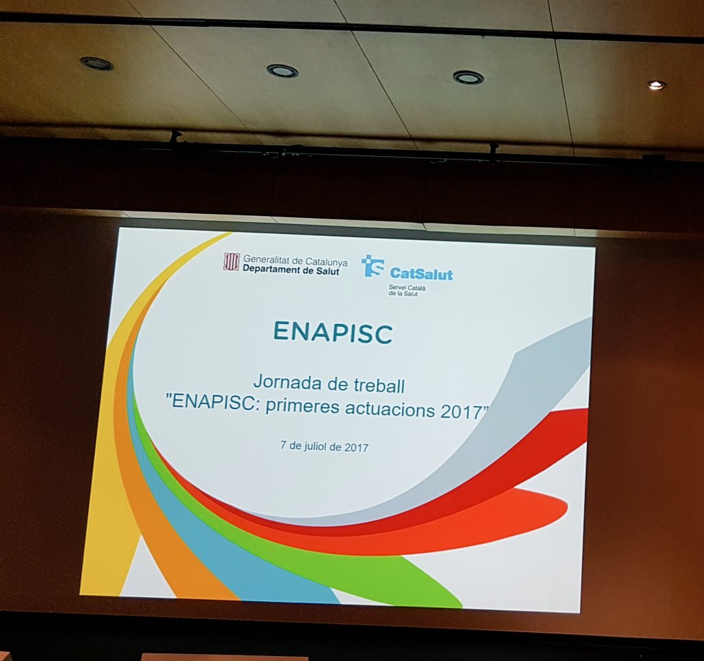 Presentació de la nova Estratègia Nacional d'Atencio Primària i Salut Comunitària. Implementació 2017