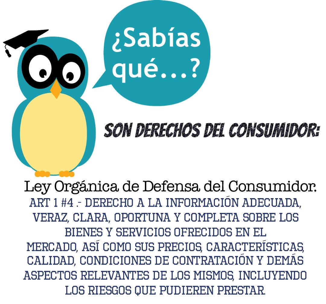 Si has sido víctima de la publicidad engañosa, denuncialo en nuestra cuenta y te asesoraremos.