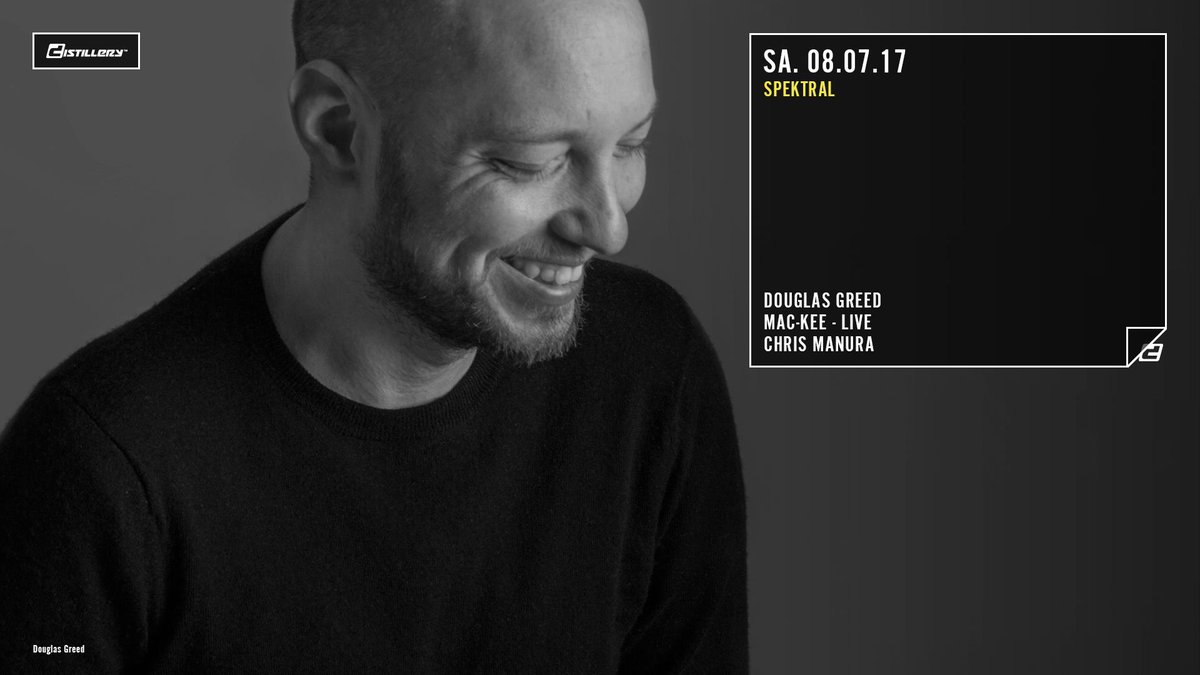 💫 Spektral Sause <a href="/Distillery_Club/">Distillery</a> Leipzig
u.a.w/
<a href="/DouglasGreed/">Douglas Greed</a> [<a href="/fatrecordsjena/">Freude am Tanzen</a> / <a href="/BPitchControl/">BPitch Berlin</a>]
@MacKee_Music
VA: facebook.com/events/4336006…