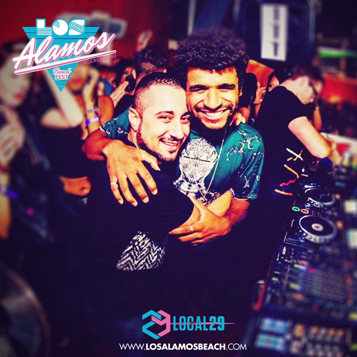 Si estos dos se juntan... peligro. <a href="/JamieJonesMusic/">Jamie Jones</a> y <a href="/josephcapriati/">Joseph Capriati</a> se vienen a <a href="/losalamosbeach/">Los Alamos Festival</a>!