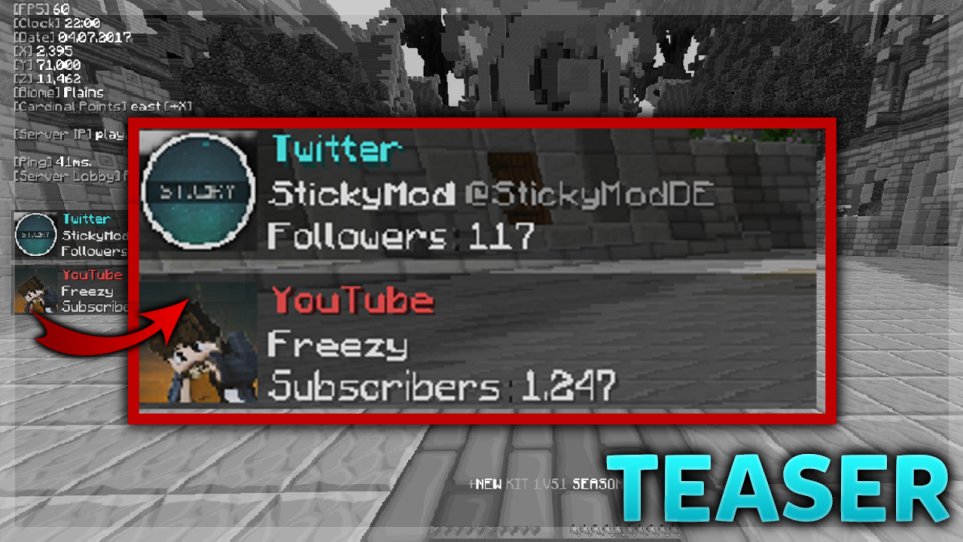 StickyModDE's tweet image. Feedback? 😏