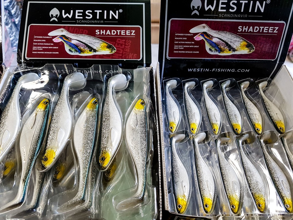 pstrag_gru's tweet photo. Pilna przesyłka od #WestinFishing ! Oczekiwane #ShadTeez w kolorach Headlight i Danebro dotarły. #Grudziądz #wędkarstwo #KujawskoPomorskie https://t.co/dfknSI7iod