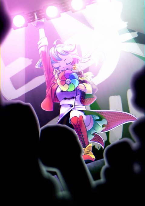 トラタロウゼロハチさんがTwitterに投稿した七咲ニコル(ゾンビランドサガ)のイラスト。