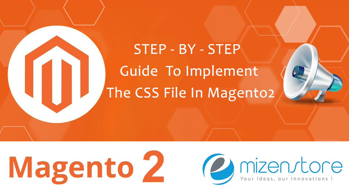 EmizenTech's tweet image. Read This Post To Know How to Implement The #CSSfile in #Magento2 Admin Panel.
buff.ly/2sUFaVi   #magento2extensionservices