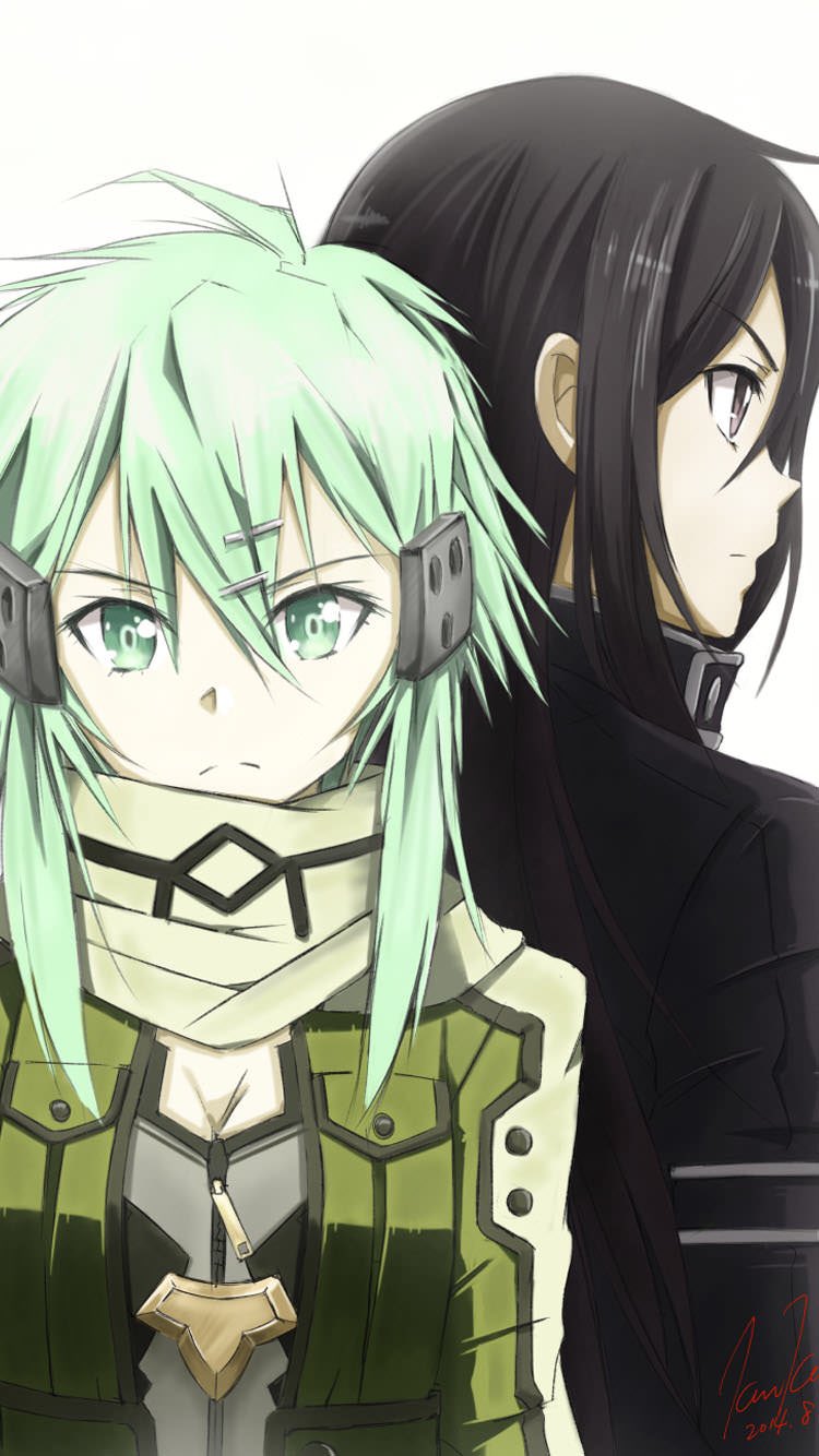 アニメファッショニスタ 鈴木さん Sao どうも鈴木です みなさんこんばんは やっと仕事が終わって帰れます あーー明日も仕事か 今回は Saoからシノンとキリトのコンビを投稿致します Sao シノン キリト 好きな人rt Iphone壁紙 A