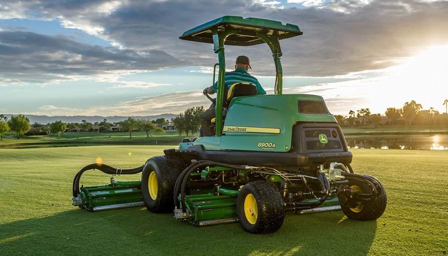 John Deere on X: Rise and shine with a new #8900A Large Area Reel