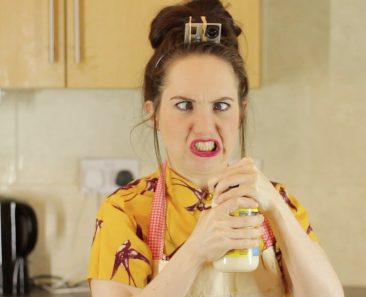 Its a struggle in the kitchen today, cant get the darn jar open! #youtube #comedy #food #kitchen #youtubechannel #funny