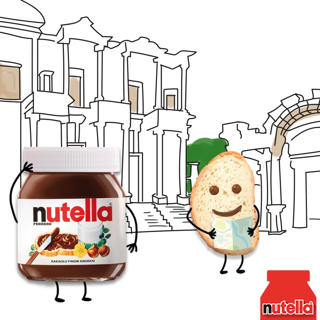 nutellaturkiye's tweet photo. Nutella ve Dilim tatile çıktı. ❤ Haydi, başka nereye gitsinler sen de söyle. 😊 https://t.co/OldozKtogj