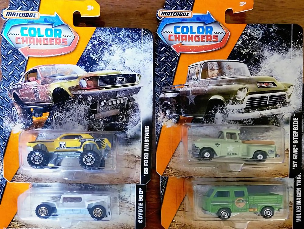 matchbox colour changers