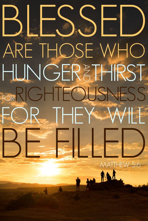 FinnBrokamp's tweet photo. Blessed are those who hunger &amp; thirst for Righteousness, for they will be filled #Matthew5:6

#youaretheone #StudyMatthew 
#NoLimitsMinistry https://t.co/0WtbRJhrnK