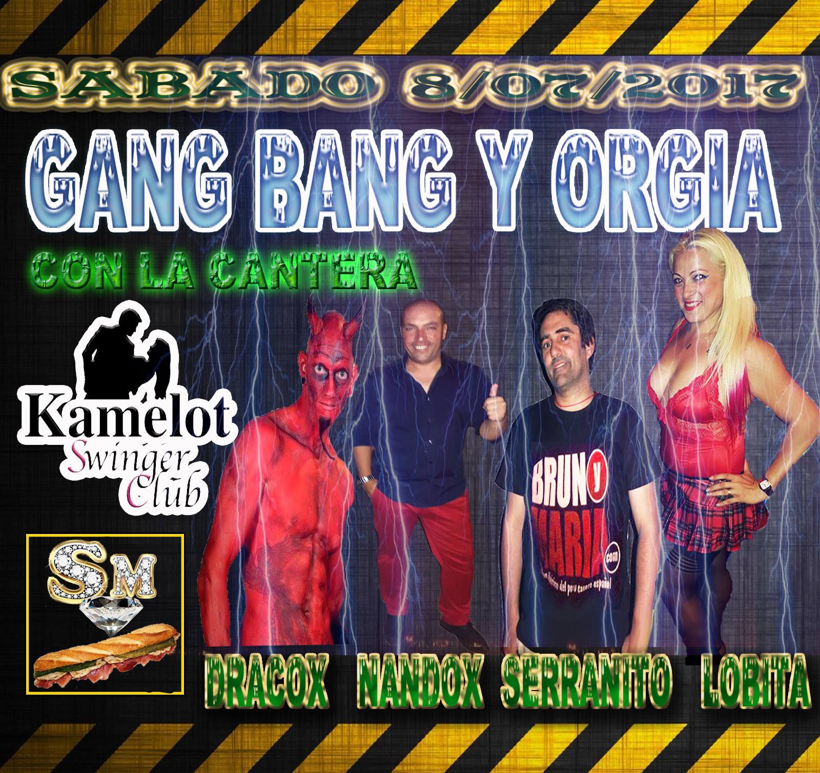 Kamelot Swingers on X: Gang Bang de Lobita con la colaboración de  @dracox_morboso @SERRANITOMORBOS y nandox t.cohT4dgDDD86  X