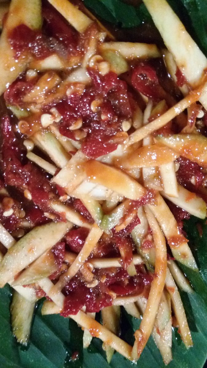 86_intan's tweet image. The Most Favourite Syambel #sambelmangga