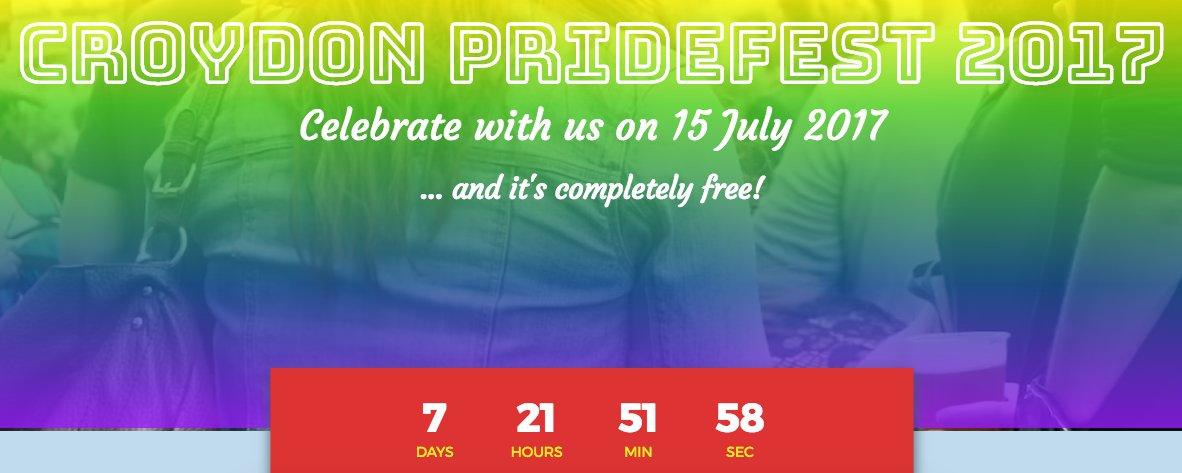 CroydonSHIP's tweet photo. Don't forget your #Rainbow! @HHyperGallery in support of @croydonpride are face painting #FREE rainbows to all who swing past on the 15th! https://t.co/ZEhRE6VzDy