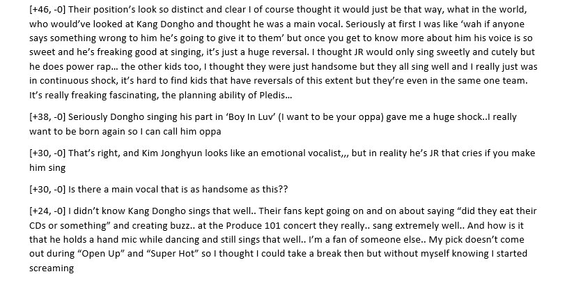 jetaimedongho's tweet photo. [TRANS] PANN - "Doesn't Kang Dongho look like a rapper" [+358, -8] + COMMENTS 

Please don't repost w/o permission. 
https://t.co/A7rmFZNgYy https://t.co/M4Gz5z3DAv