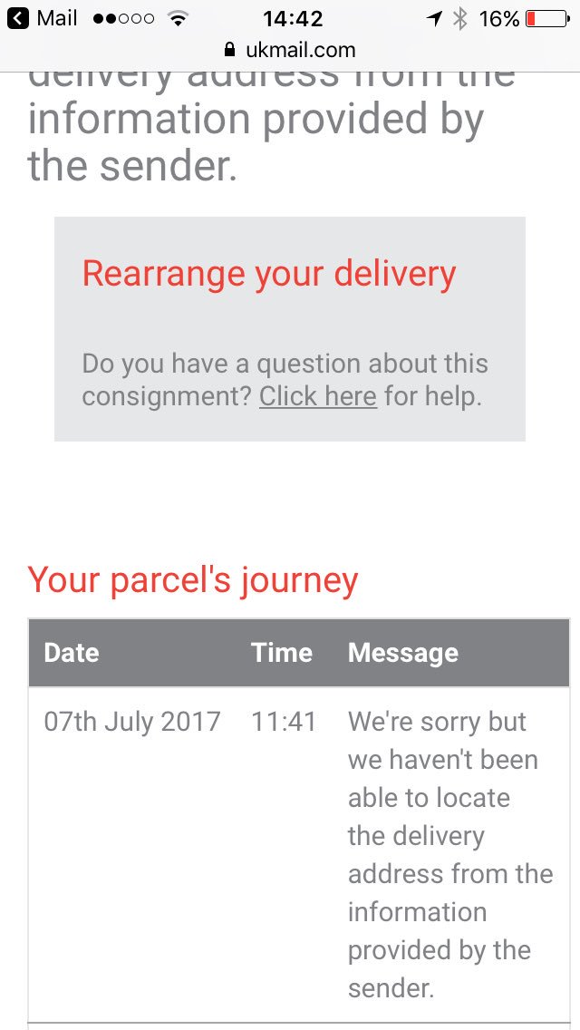 pinksurf69's tweet photo. @marksandspencer I have just received this from the courier !
I have waited in since 11.30 for this https://t.co/YfoEZalLTa