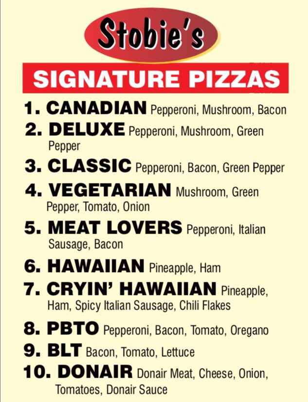 stobie s pizza on twitter today s free names are warren taylor