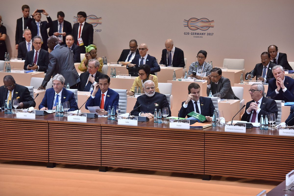 PM Narendra Modi at Session on global growth and trade: GST will create a unified market of 1.3 bn people& build resilience