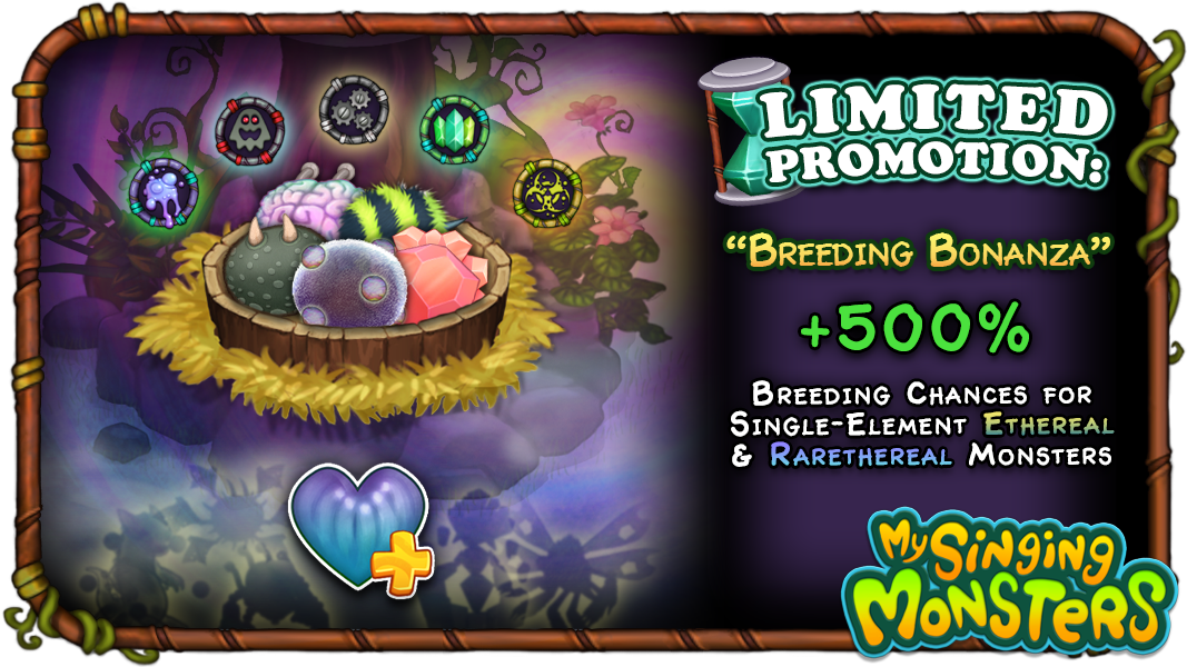 SingingMonsters's tweet photo. You don't need to put a ring on these Single Element Ethereals to get them, just light your torches and get breeding! https://t.co/0BbUhvL0SV