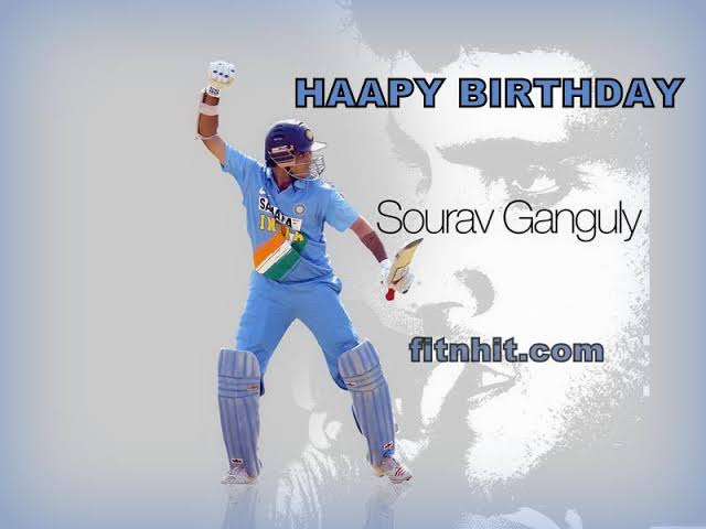   Happy birthday Sourav Ganguly, The DaDa of Indian Cricket turns 45 today 