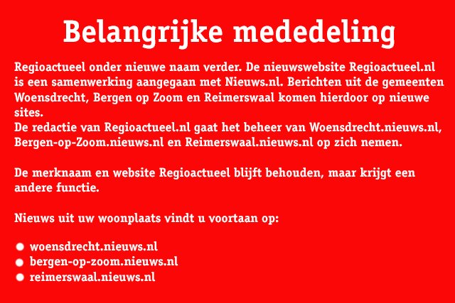 Regioactueel.nl tweet media