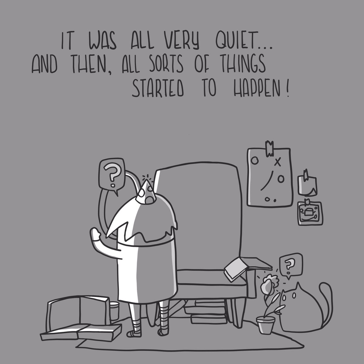 AndyConfetti's tweet photo. Uh-oh... 😶
#adobe #adobedraw #illustration #catinspace https://t.co/kxpjPeziFp