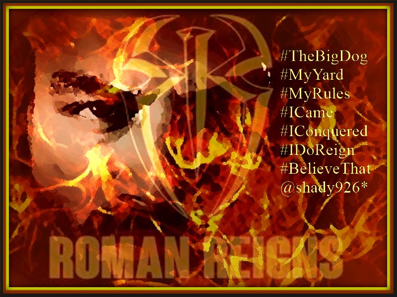 Shady926's tweet photo. @romanreigns568 @LeeshaNDessy @dnebel62 @rockfan_86 @April_Showers24 #Roman #2Days #GreatBallsOfFire #TheBigDogsBringingHisFight #WinLoseNoDraw #TheBigDog #TakingOneHugePieceOfAMonster #ThatsTheTruth #B2R https://t.co/8epi71dJBg