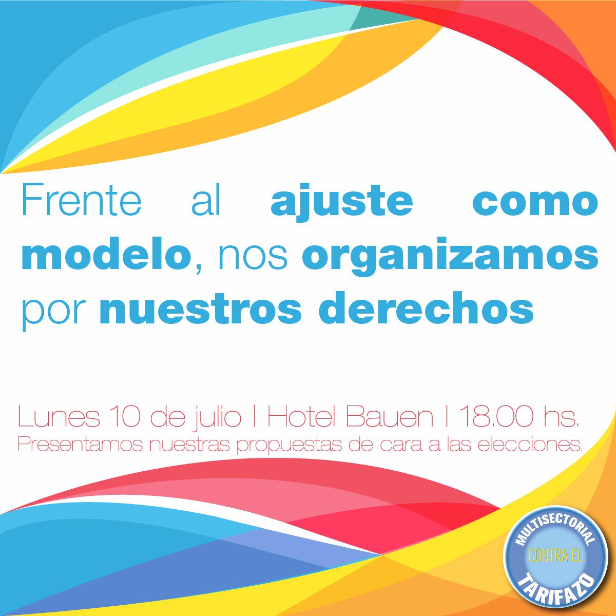 #ContraElAjuste de Macri, porque #AsiNoSePuedeSeguir @multisect_caba @HotelBauen @APYME_INFO @NotiPortal @HechoArgentina