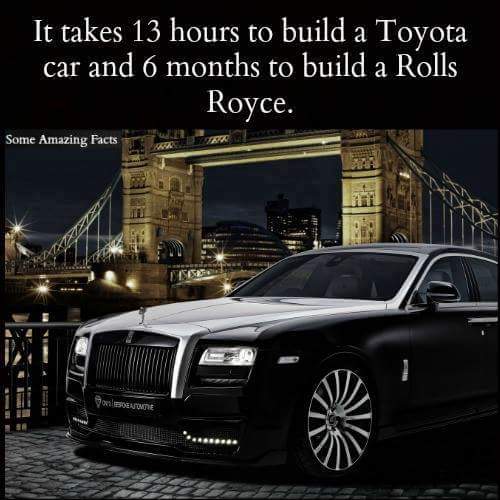 cipherfacts's tweet image. Thats why Rolls-Royce Motor Cars are expensive and status symbol.