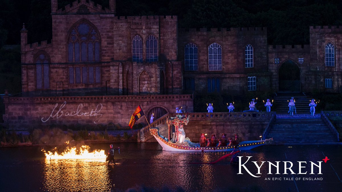 kynrenuk's tweet photo. We are back for the second show of the new season tonight! Here's a sneak peek of what is in store... Are you joining us? #Kynren #2017 https://t.co/rFSWfZOgdg