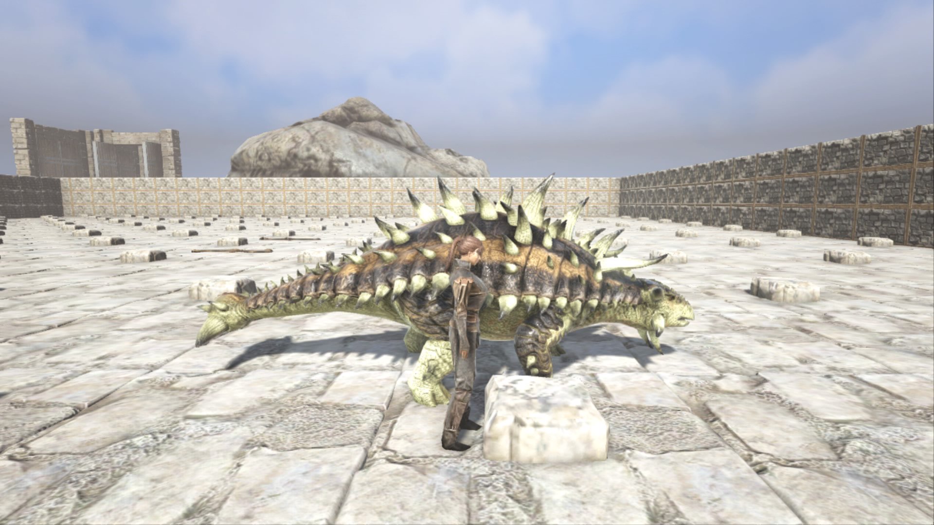 Twitter 上的 Ark生物紹介bot アンキロサウルス 草食 北部に主に生息 攻撃がつるはしと同じく火打石と金属鉱石の採取に優れるため 金属 集めに重宝する 金属の運搬量も４倍 初心者はやや遠出してでもテイムしたい サドルの座り心地が悪そうな恐竜ぶっちぎりのno 1