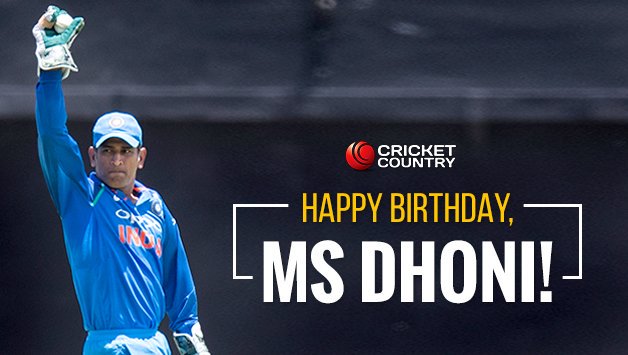 Happy Birthday MAHENDRA SINGH DHONI
I love you soooooooo much 
