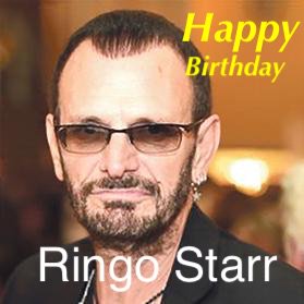 Happy Birthday to Ringo Starr! 