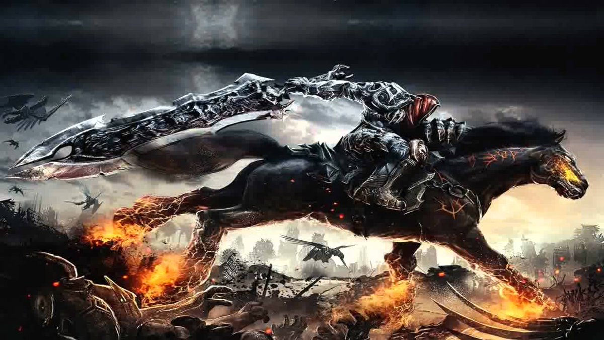 He yelled out before his horse took off with blinding speed "You cannot hide from the wrath and anger of war!"