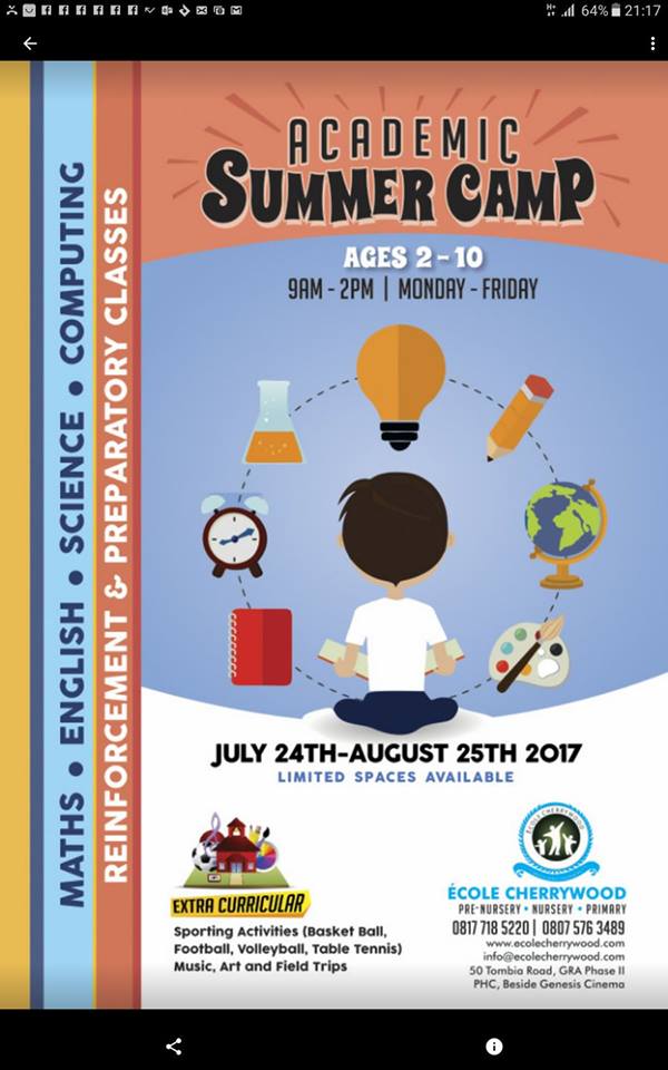 TeenCodersNG's tweet photo. #CodeStudio8.
Location 1: GRA.
School: Ecole Cherrywood, 50 Tombia Street, b4 Genesis Cinema, GRA.
Age: 2-10.
Course: MobileApp.
08039558839 https://t.co/vta0VnVJAP