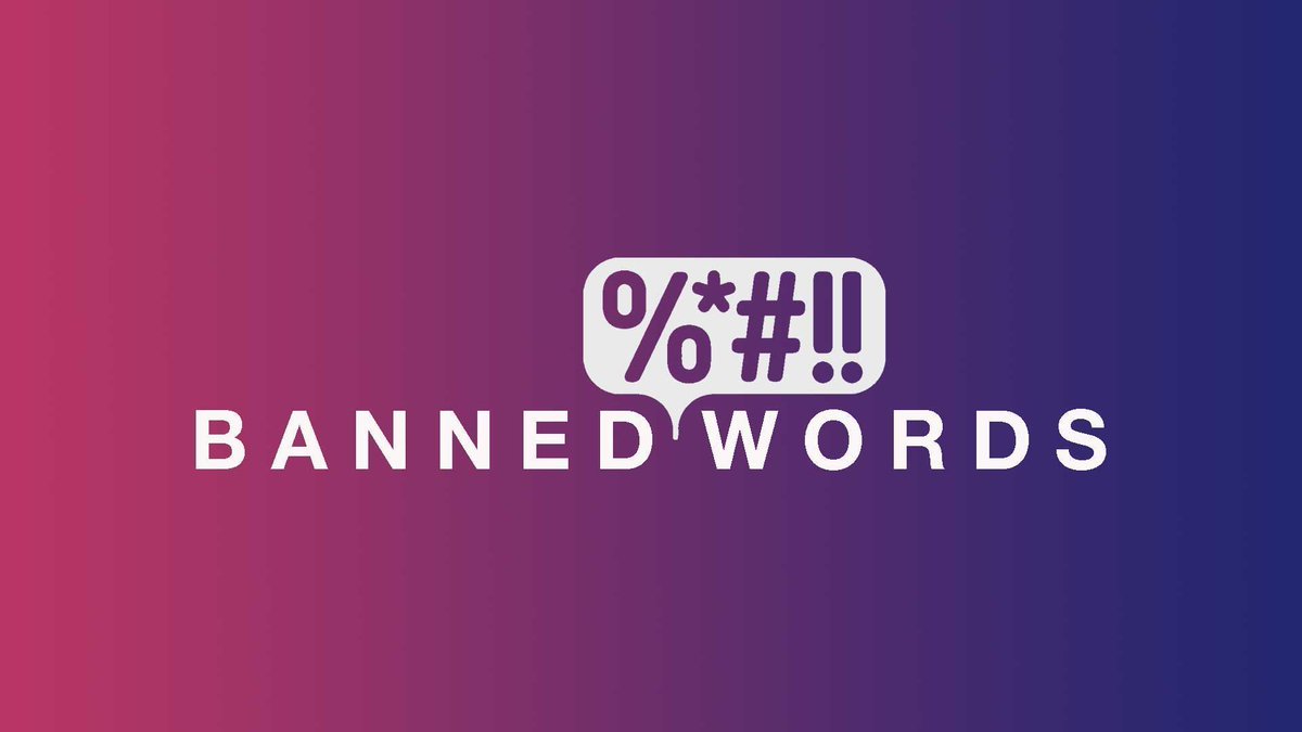 JustInTheSouth's tweet photo. My Banned Words for #2017 https://t.co/JYnWr3BykM via @ShellyPalmer #Bracketting https://t.co/jH4bbbY2L1