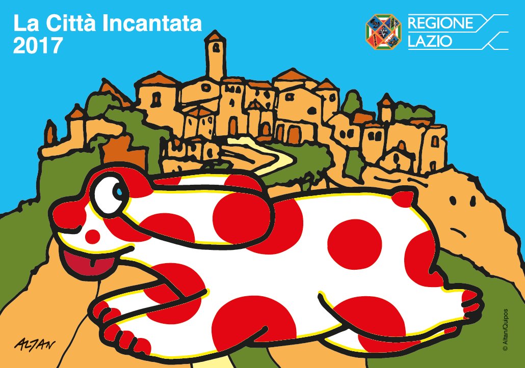 Inizia oggi #LaCittàIncantata. Fino al 9 luglio a Civita di Bagnoregio con disegnatori e artisti da tutto il mondo: goo.gl/53i4Ge