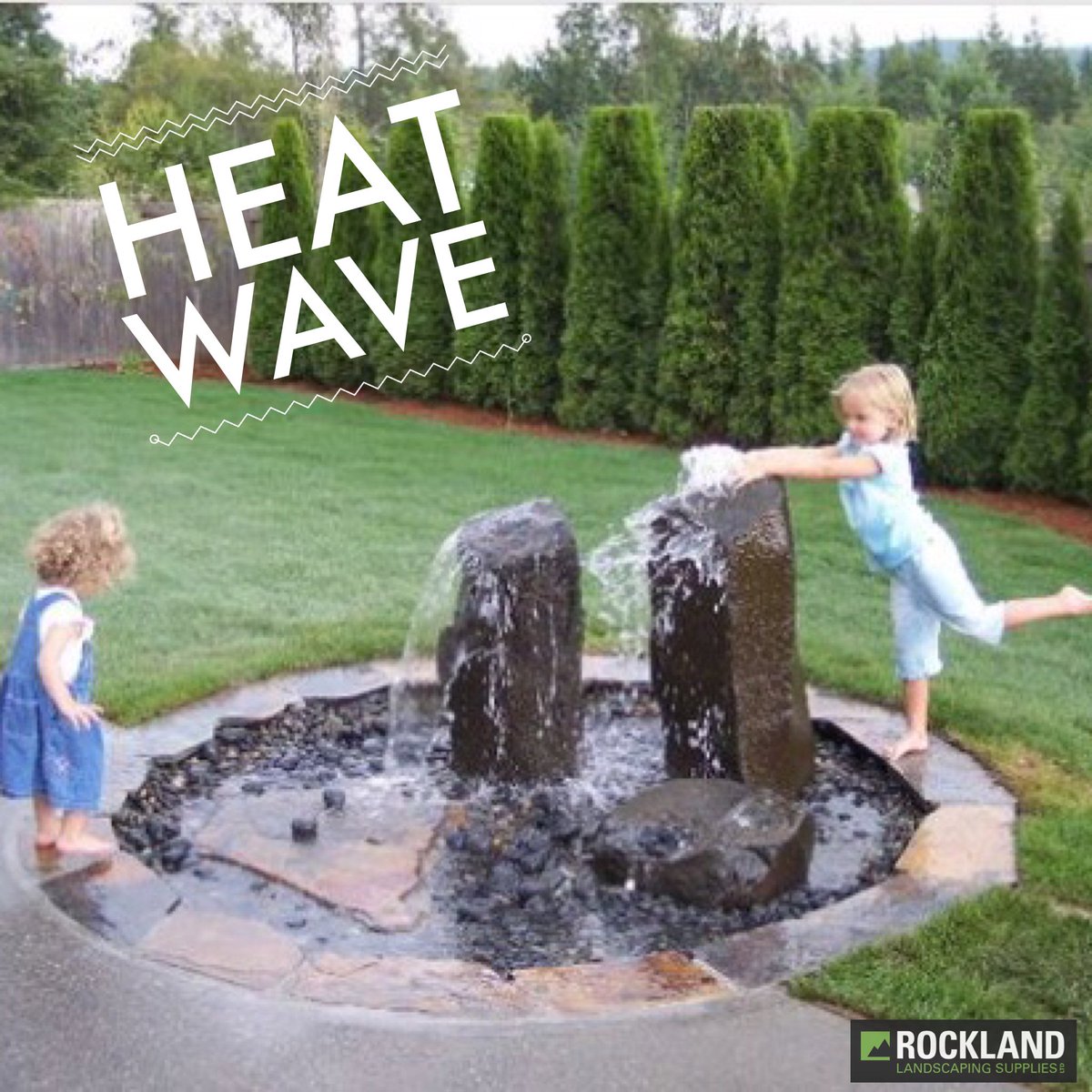 Сухой фонтан на даче