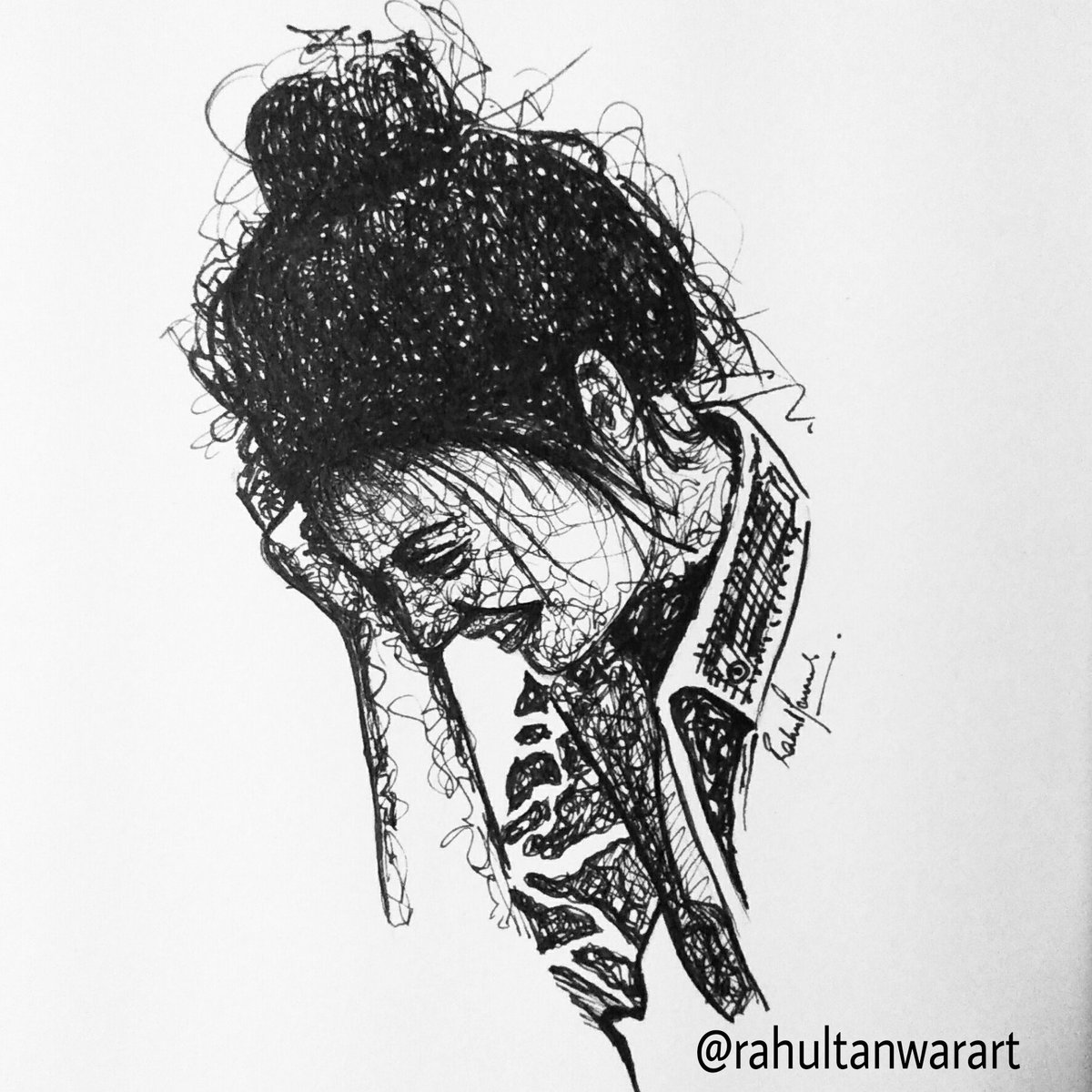 rahultanwarart's tweet photo. @Divyanka_T  Hope you Like it. <3 
#Scribbling #Art https://t.co/NeGbanEgwQ