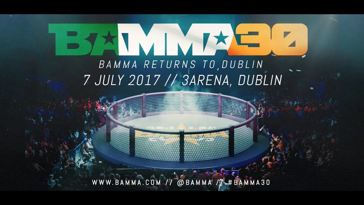 IMMAFed's tweet photo. Well done to @BAMMA &amp; fighters, all cleared to the SafeMMA Plus standard for tonight's show in Dublin:
https://t.co/47Y4VtlMqw https://t.co/VOl1T4EZ1D