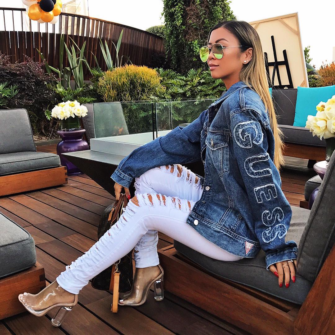 guess 90s icon denim jacket