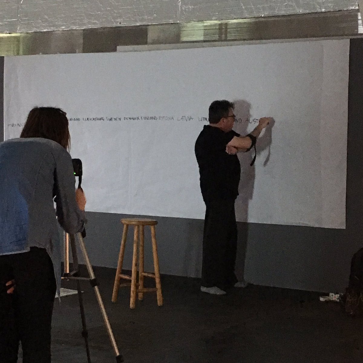 CharlieLBooth22's tweet photo. Opening tonight 'Nothing Abandoned' show by Post Grad students of @McrSchArt as part of the @ManifestArts at Irwell House/Paradise Works https://t.co/7k8RBLevIa