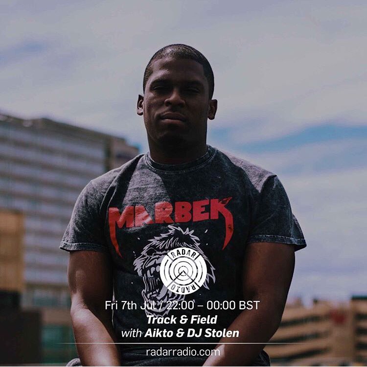 TrackN_Field's tweet photo. Live on @RadarRadioLDN later this evening 
From 10pm 📡 https://t.co/4buoHUlVg2