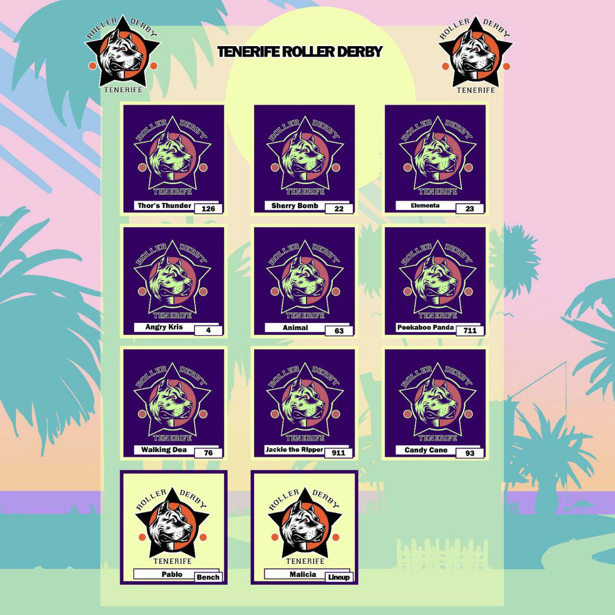 Mañana celebraremos al fin nuestro partido doble, ¿ya conoces a las jugadoras? ¡Recuerda que empezará a las 17:15 en el Juan Beltrán Sierra!