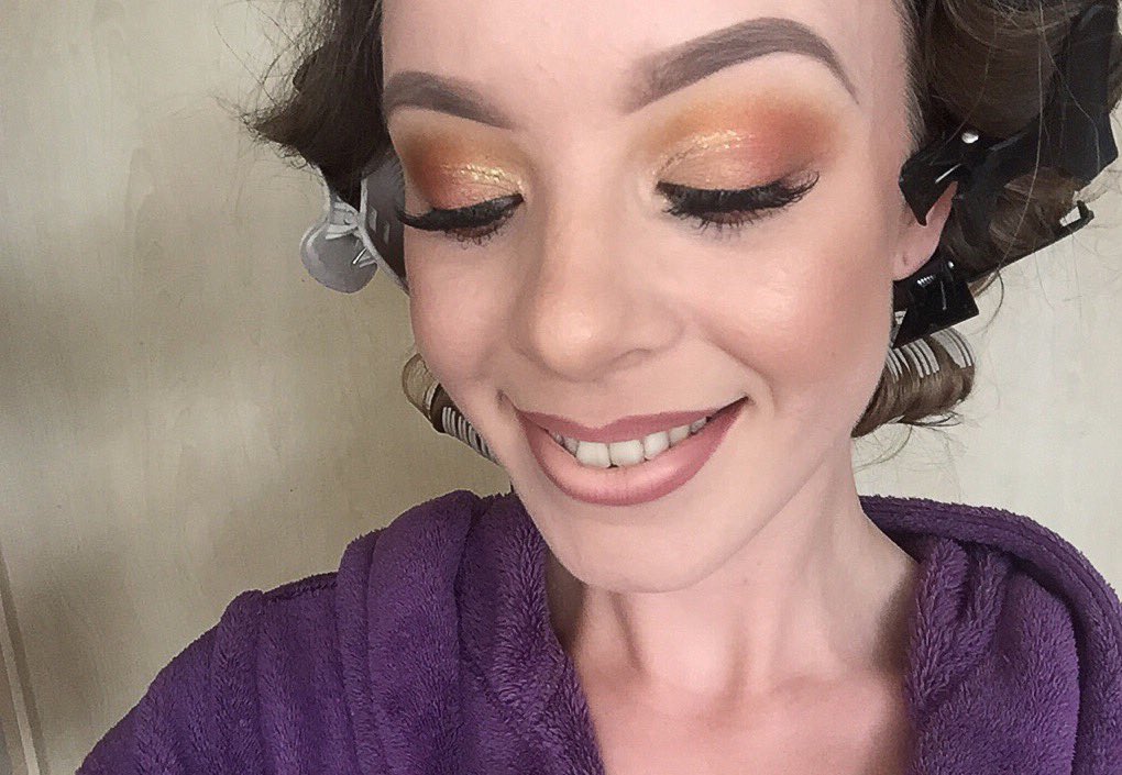 Shimmer sunset eyes #Makeup #MUA #UK #Freelance #Shimmer