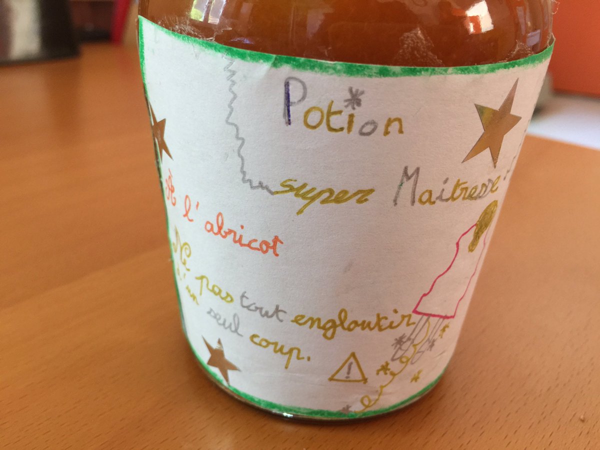 #CadeauFinDannée Potion magique spéciale maîtresse (confiture d'abricot maison) 😋