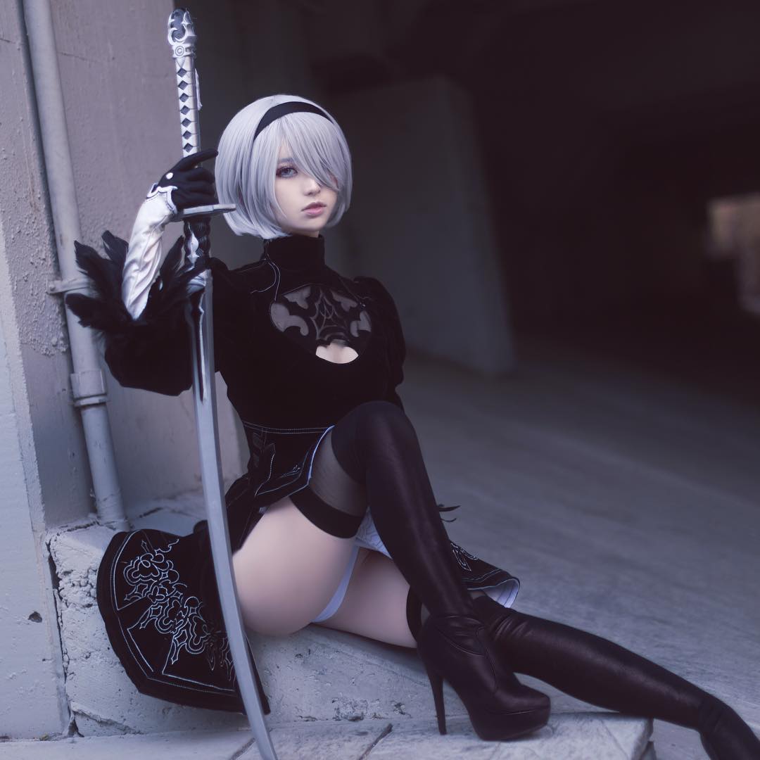 Bellas Cosplay on Twitter: "😍 😍 😍 😍 😍 2B - #nierautomata #2b #nie...