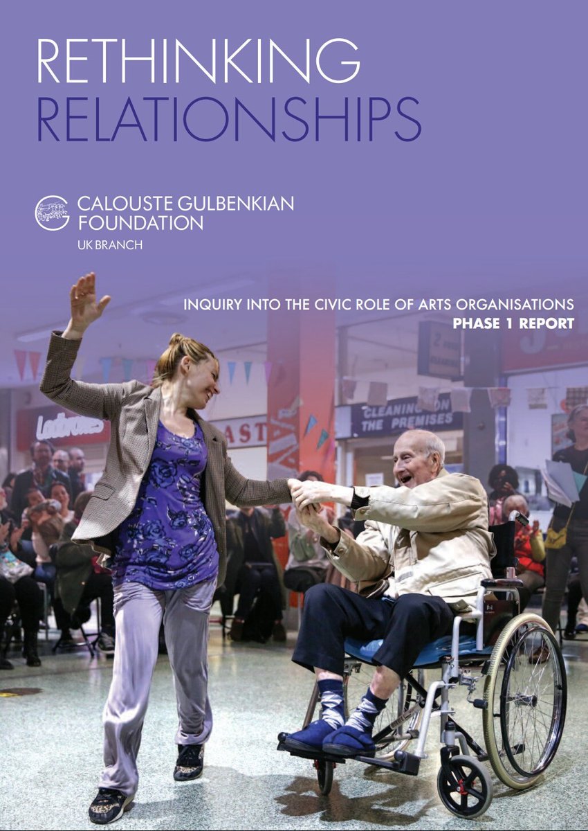 New report on opportunities + barriers faced by #artsorganisations in playing a civic role bit.ly/reportcivicarts #civicrolearts #ESG #arts