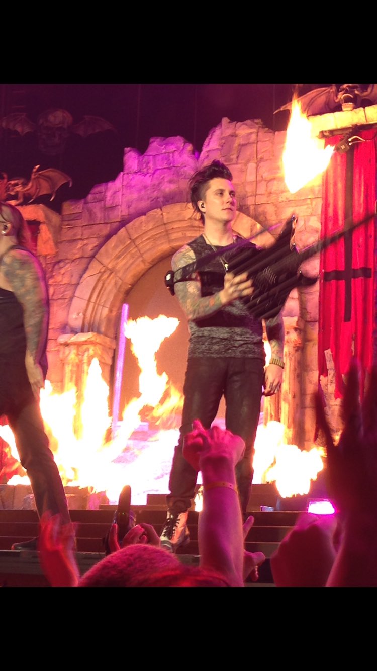 Happy Birthday Synyster Gates! You\ll always be my favorite guitarist   