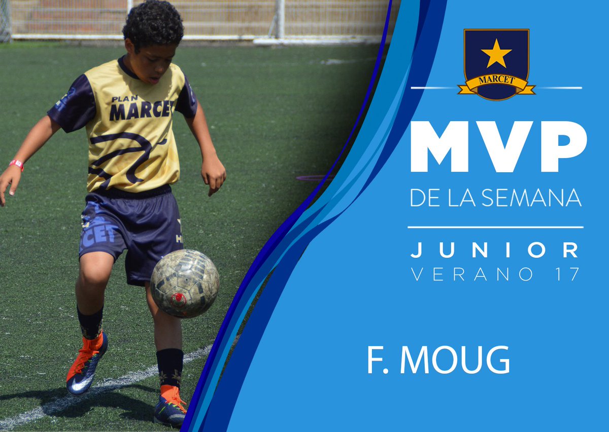 marcetfootball's tweet photo. F. Moug está sorprendiendo a los profes del #GradoMaster por su potencial, actitud y progresión. Nuevo #MVPMarcetJr de la semana. Bravo! https://t.co/XdeVgkiL3e