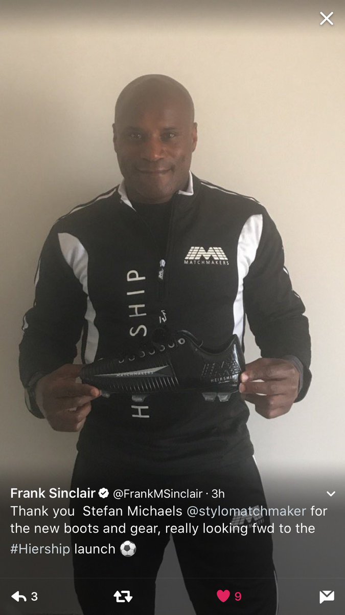 SoundElevenStef's tweet photo. Sinclair Sr. and his Heirship Seventeens #stylomatchmakers #classic #footballboots #proboots #bootoflegends #soccershoes #soccerplayer https://t.co/QFg0jmbWgr